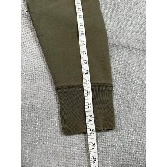 Y2K American Eagle Hoodie Men Large Green Distressed Stained Faded Grunge Skater - Picture 15 of 16